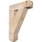 Ekena Millwork Traditional Craftsman Smooth Bracket, Douglas Fir, 5 1/2"W x 24"D x 32"H BKT06X24X32TRA04SDF - alternate 1